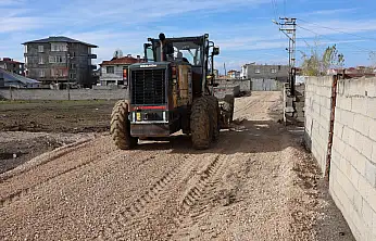 Seyrantepe Mahallesi'nde stabilize yol çalışması tamamlandı