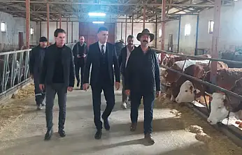 Şişman'dan hayvan yetiştiricilerine ziyaret