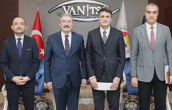 Şişman'dan Van TSO'ya ziyaret