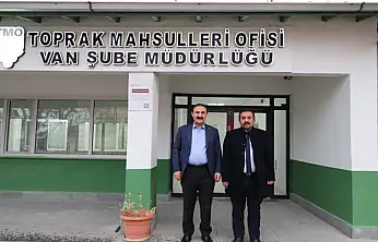 Süer'den TMO Van Şube Müdürlüğü'ne ziyaret