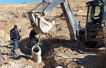 Tınazlı ve Yavuzlar mahallesinde altyapı çalışması