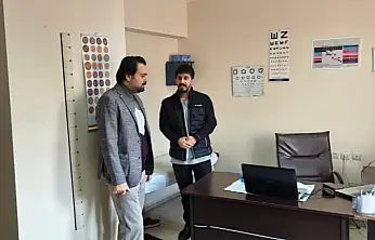 Tosun, sağlık çalışanlarıyla bir araya geldi