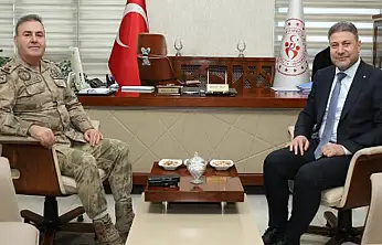 Tuğgeneral Avkıran'dan İl Müdürü Tosun'a ziyaret