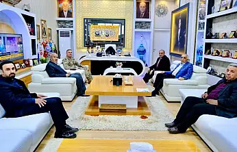 Tuğgeneral Avkıran'dan Kandaşoğlu'na ziyaret