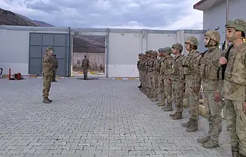 Tuğgeneral Avkıran'dan, Oğuldamı Jandarma Karakol Komutanlığı'na ziyaret