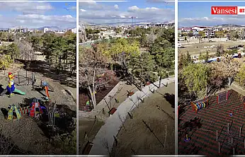 Türkiye Yüzyılı Millet Bahçesi Van'da tamamlanma aşamasında