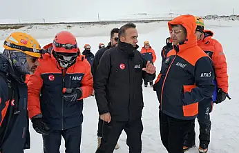 Türkmenoğlu AFAD'ın çığ eğitimlerini yerinde inceledi
