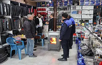 Tuşba Belediyesi'nden sanayi sitesinde bilgilendirme çalışması