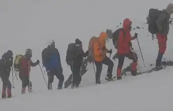 Vadi Doğa Sporları Kulübü ekibi Hayal Dağı'na tırmandı