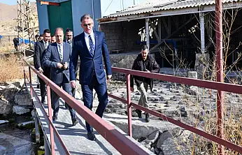 Vali Balcı, Gürpınar'da incelemelerde bulundu