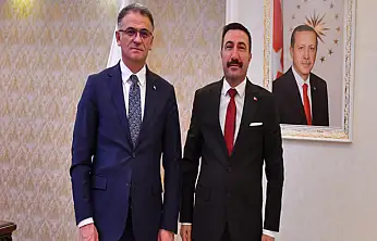 Vali Balcı, Kahraman'ı kabul etti