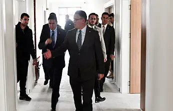 Vali Balcı, Kur'an kursu inşaatında incelemelerde bulundu