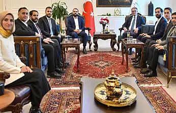 Vali Balcı, TÜGVA heyetini kabul etti