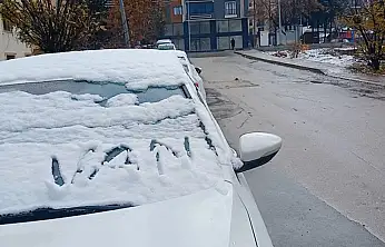 Van'a kar yağdığı gibi eridi