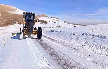 Van Büyükşehir Belediyesi kar mesaisinde