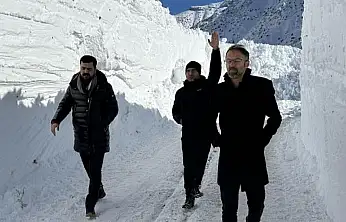 Van-Çatak yolu çığ düşmeleri nedeniyle 4 gündür ulaşıma kapalı