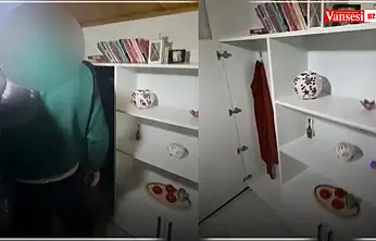 Van'da 12,5 yıl kesinleşmiş hapis cezası bulunan müdür gizli bölmede yakalandı