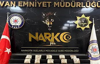 Van'da 13 kilo metamfetamin ele geçirildi