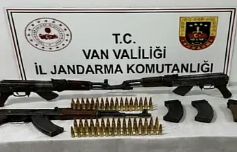 Van'da 3 adet uzun namlulu silah ele geçirildi