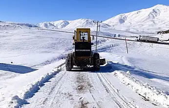 Van'da 35 ulaşım yolu kapalı