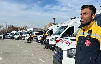 Van'da acil sağlık ekipleri çetin kış şartlarına karşı göreve hazır