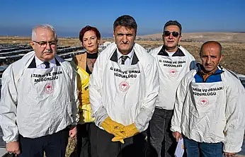 Van'da altın madalyalı bal üreticisine ziyaret