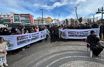 Van'da Dünya Kudüs Haftası dolayısıyla basın açıklaması yapıldı