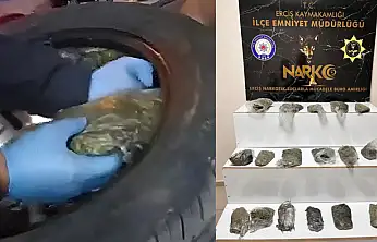 Van'da esrar ele geçirildi