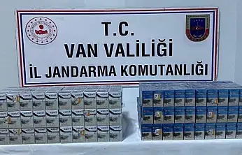 Van'da gümrük kaçağı sigara ve malzeme ele geçirildi