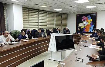 Van'da hastane yönetimi 2026 için toplandı