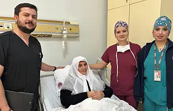 Van'da hastanın göğüs kafesi açılmadan akciğerin yarısı çıkarıldı