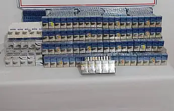 Van'da kaçak sigara ele geçirildi