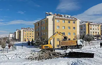 Van'da kaçak yapıların yıkımı sürüyor