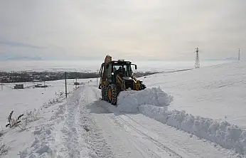 Van'da kar küreme çalışmaları sürüyor