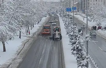 Van'da kar yağışı hayatı olumsuz etkiliyor