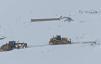 Van'da kardan dolayı kapanan 569 yolun 506'sı açıldı
