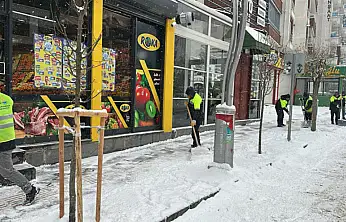 Van'da karla mücadele çalışmaları sürüyor