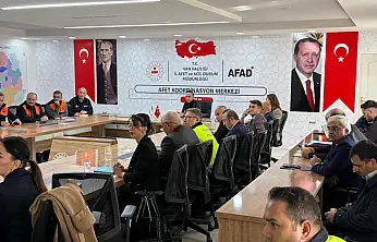 Van'da kış mevsimi trafik tedbirleri toplantısı yapıldı