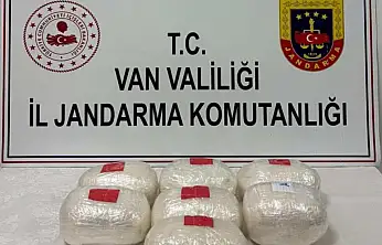 Van'da metamfetamin ele geçirildi