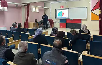 Van'da öğrenci velilerine afet ve yangın farkındalık eğitimi verildi