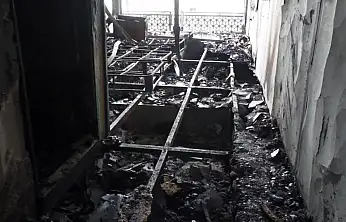 Van'da otel restoranındaki yangının boyutu gün ağarınca ortaya çıktı