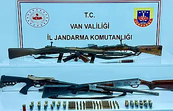 Van'da silah ele geçirildi