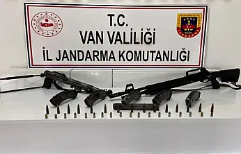 Van'da silah ve mühimmat ele geçirildi