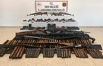 Van'da silah ve mühimmat ele geçirildi
