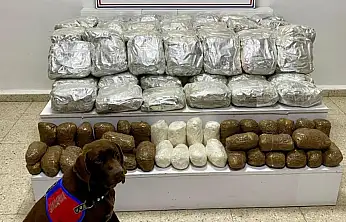 Van'da skunk ve metamfetamin operasyonu