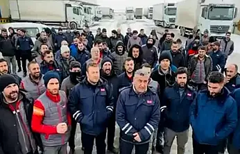 Van'daki zincir market depo işçilerinin iş yavaşlatma eylemi sürüyor