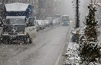 Van genelinde kar yağışı uyarısı