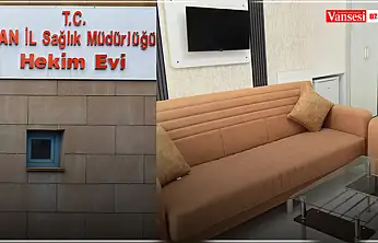 Van hekim evi yenilenen yüzüyle hizmete açıldı