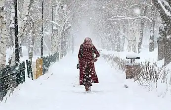 Van için kuvvetli kar yağışı ve fırtına uyarısı!