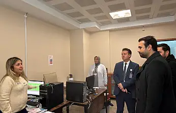 Van İl Sağlık Müdürlüğü'nden Muradiye Devlet Hastanesi'ne inceleme